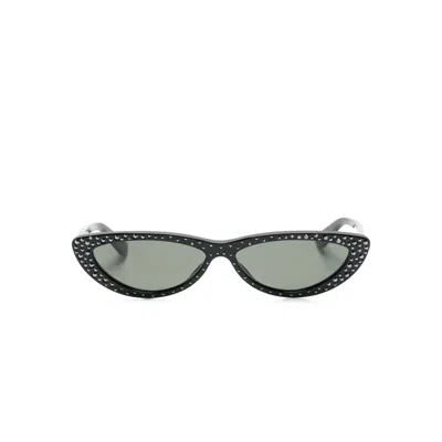 ALEXANDER MCQUEEN ALEXANDER MCQUEEN BLACK SUNGLASSES WOMEN