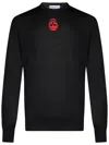 Alexander Mcqueen Sweaters In Black