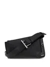 Alexander Mcqueen T-bar Cross Body Bag In Black
