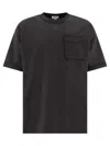 Alexander Mcqueen Black T-shirt With Subtle Tonal Emblem In Black