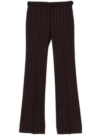 ALEXANDER MCQUEEN ALEXANDER MCQUEEN BLACK TAILORED HIGH-WAIST TROUSERS