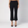 Alexander Mcqueen Black Tailored Trousers In Wool In Black