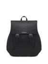 Alexander Mcqueen The Edge Logo-lettering Backpack In Black