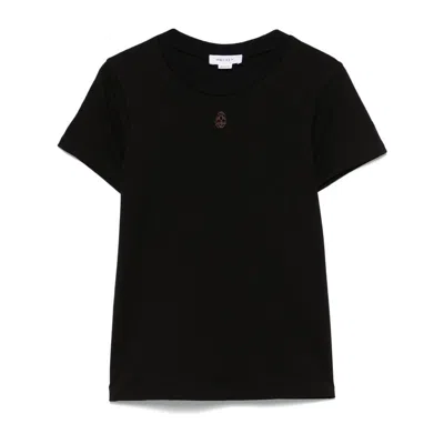 Alexander Mcqueen Black Tops - T-shirts & Jerseys Women