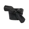 Alexander Mcqueen Knotted-bow Leather Corset Top