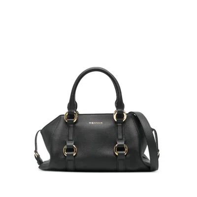 Alexander Mcqueen Black Tote Bags Women