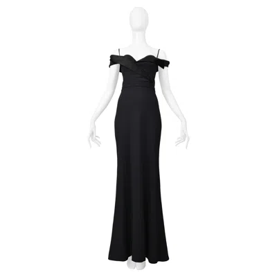 Pre-owned Alexander Mcqueen Black Tuxedo Gown