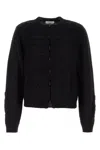 Alexander Mcqueen Viscose Blend Cardigan Featuring Button Detailing In Animal Print