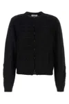 Alexander Mcqueen Viscose Blend Cardigan Featuring Button Detailing In Black