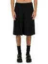 Alexander Mcqueen Alexander Mc Queen Skull Jacquard Pattern Shorts In Black