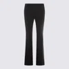 Alexander Mcqueen Casual Flared Leg Trousers With Belt Loops