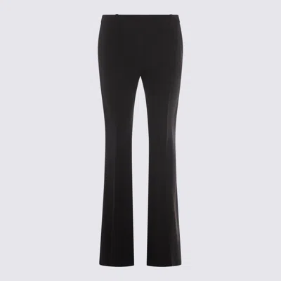 ALEXANDER MCQUEEN ALEXANDER MCQUEEN BLACK VISCOSE PANTS