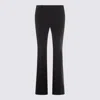 Alexander Mcqueen Casual Flared Leg Trousers With Belt Loops