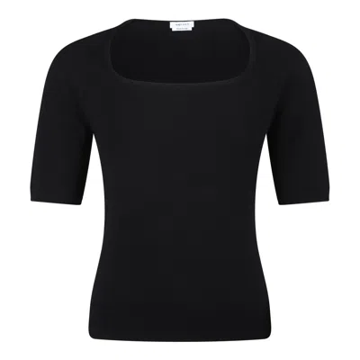 ALEXANDER MCQUEEN ALEXANDER MCQUEEN BLACK VISCOSE POLYESTER TOP