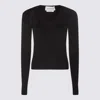 Alexander Mcqueen Cutout Ribbed Wool-blend Sweater