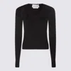 Alexander Mcqueen Cutout Ribbed Wool-blend Sweater