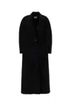 Alexander Mcqueen Single-breasted Wool-blend Coat