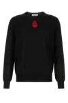 Alexander Mcqueen Sweaters In Black