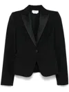 Alexander Mcqueen Wool Jacket In Black