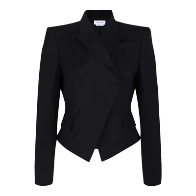 ALEXANDER MCQUEEN ALEXANDER MCQUEEN BLACK WOOL JACKETS