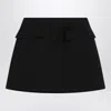 Alexander Mcqueen Alexander Mc Queen Wool Mini Skirt In Black
