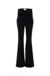 Alexander Mcqueen Black Wool Pant