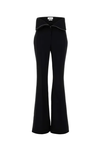 Alexander Mcqueen Black Wool Pant