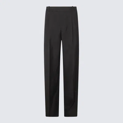 Alexander Mcqueen Black Wool Pants