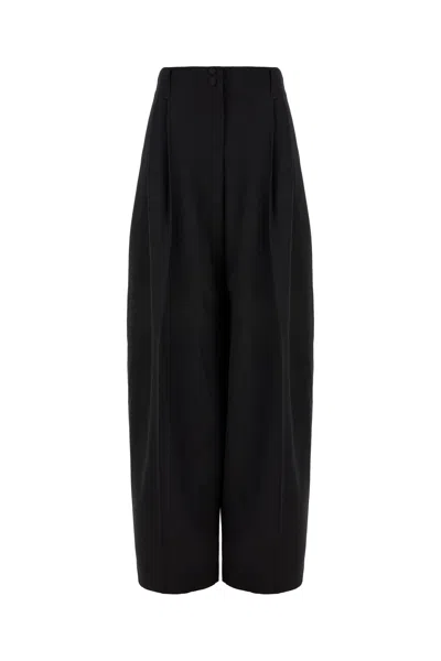 Alexander Mcqueen Black Wool Pants