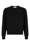 Alexander Mcqueen Inverted Skull Sweater In Black