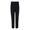 Alexander Mcqueen Black Wool Trousers In Black