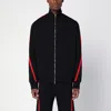 Alexander Mcqueen Multicolored Striped Zip-up Blouse