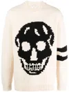 Alexander Mcqueen Man Beige Knitwear In Beige