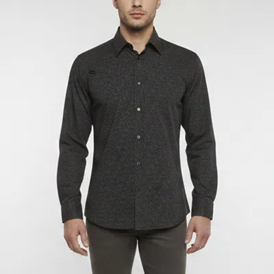 Pre-owned Alexander Mcqueen Black/white Cotton Harness Detail Long Sleeve Shirt S