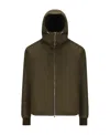 Alexander Mcqueen Blake Illustration Hooded Jacket In Green