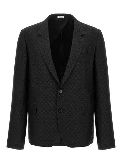 Alexander Mcqueen Blazer In Black