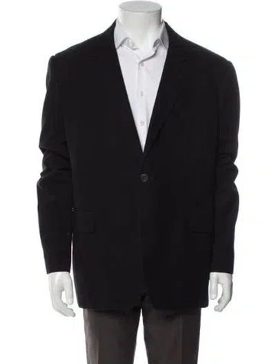 Pre-owned Alexander Mcqueen Blazer In Black