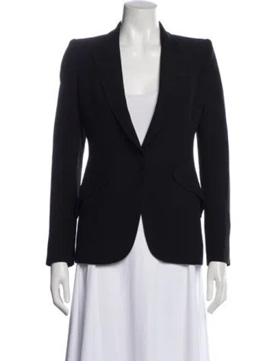 Pre-owned Alexander Mcqueen Blazer In Black