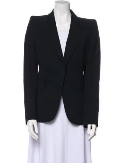 Pre-owned Alexander Mcqueen Blazer In Black