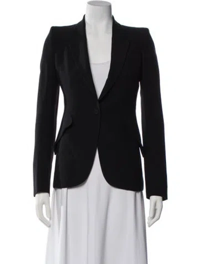 Pre-owned Alexander Mcqueen Blazer In Black