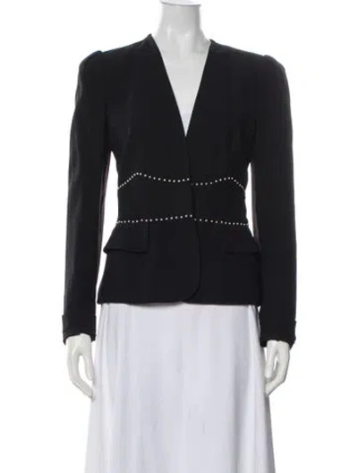 Pre-owned Alexander Mcqueen Blazer In Black