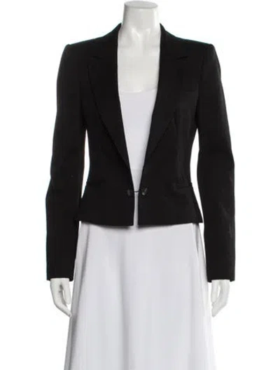 Pre-owned Alexander Mcqueen Blazer In Black
