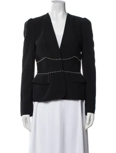 Pre-owned Alexander Mcqueen Blazer In Black