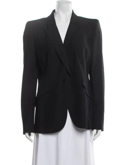 Pre-owned Alexander Mcqueen Blazer In Black
