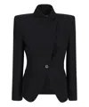 Alexander Mcqueen Coats & Jackets In Black