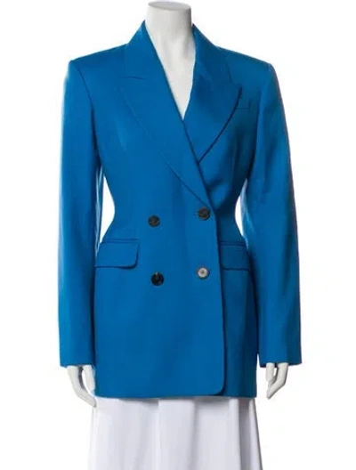 Pre-owned Alexander Mcqueen Blazer In Blue