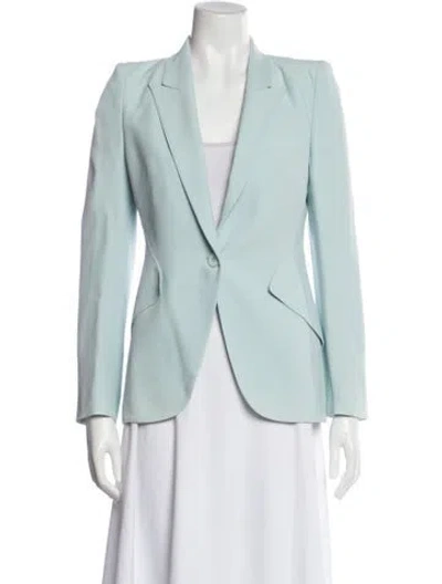 Pre-owned Alexander Mcqueen Blazer In Blue