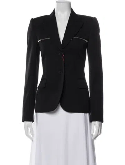 Pre-owned Alexander Mcqueen Blazer In Blue