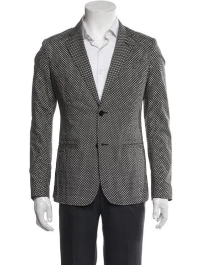 Pre-owned Alexander Mcqueen Blazer In Gray