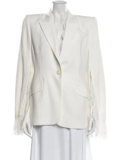 Pre-owned Alexander Mcqueen Blazer In Neutral